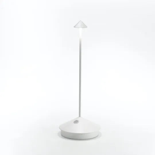 Lampe de table LED sans fil blanc chaud minimaliste