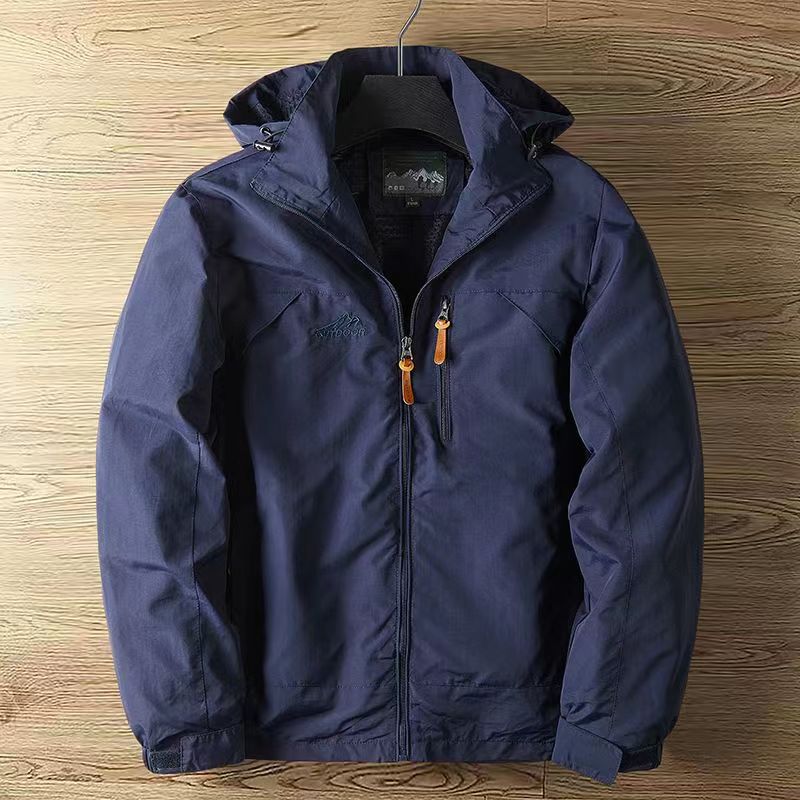 Übergangsjacke Herren Wasserabweisend Outdoor Komfort