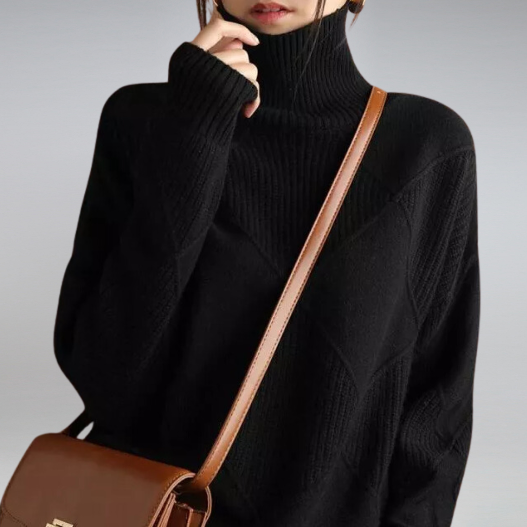 Damen Rollkragenpullover
