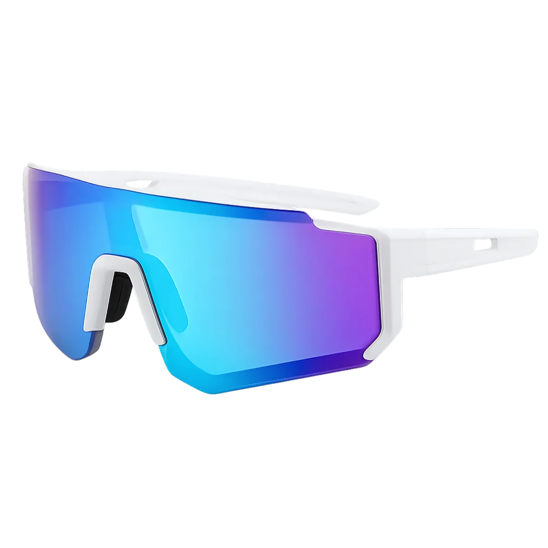 Sportsonnenbrille Damen Futuristisch Leicht UV400 Schutz