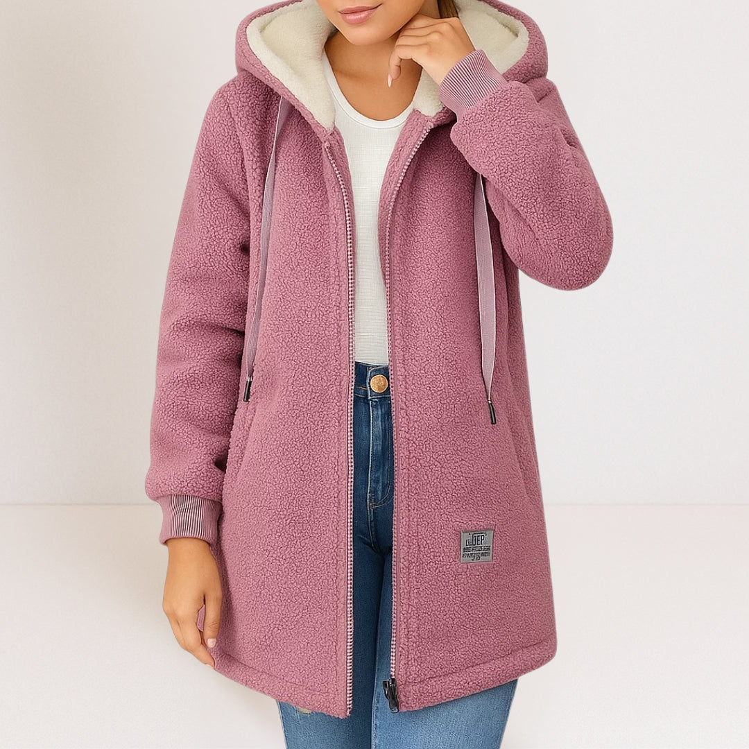 Sia I Langarm Kapuzenpullover Jacke
