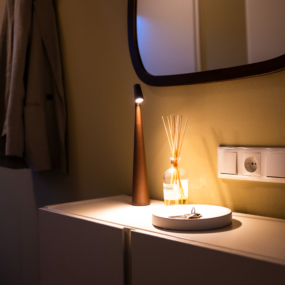 LED-Tischlampe Deko Modern Innenbereich Dimmbar Wiederaufladbar