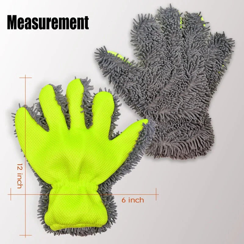 Reinigungshandschuhe Unisex Hochsaugfähig Waschbar 4er-Pack