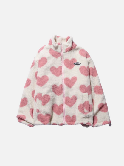 Azalee | Reversible Heart Jacket