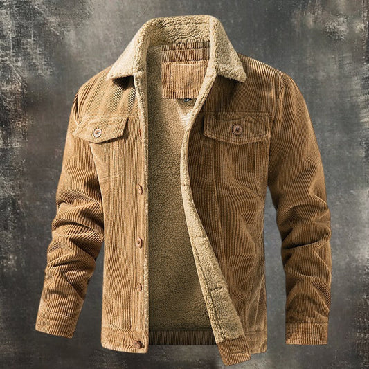 Wildlederjacke Herren Gefüttert Winter & Übergangszeit