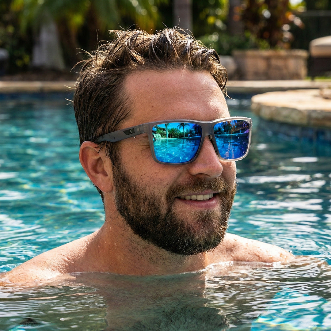 AquaStrike | Polarisierte Sportsonnenbrille mit UV400 Schutz | Ergonomisches Design für Klare Sicht und Komfort beim Outdoor-Sport 2