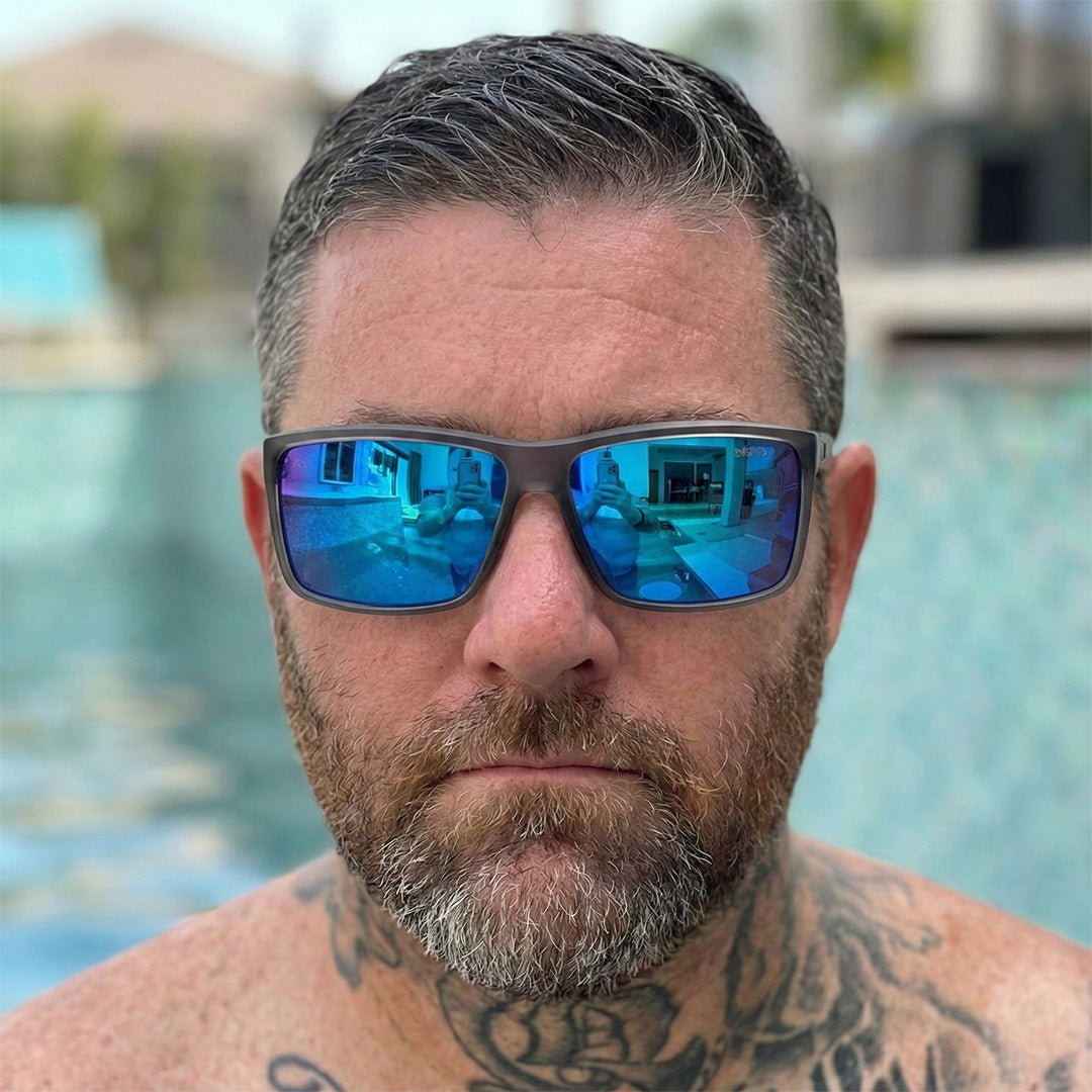 AquaStrike | Polarisierte Sportsonnenbrille mit UV400 Schutz | Ergonomisches Design für Klare Sicht und Komfort beim Outdoor-Sport 3