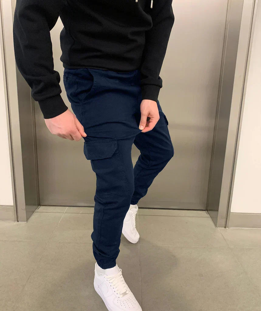 Cargo Jogger Herren Relaxed Fit Freizeit