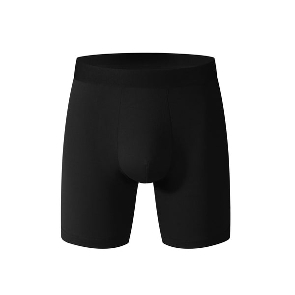 Boxershorts Herren Nahtloser Komfort Lange Passform für Alltag & Sport Stretch-Gewebe