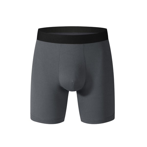 Boxershorts Herren Nahtloser Komfort Lange Passform für Alltag & Sport Stretch-Gewebe