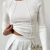 Leonie – Basic Damen I Top Leichtes Oberteil