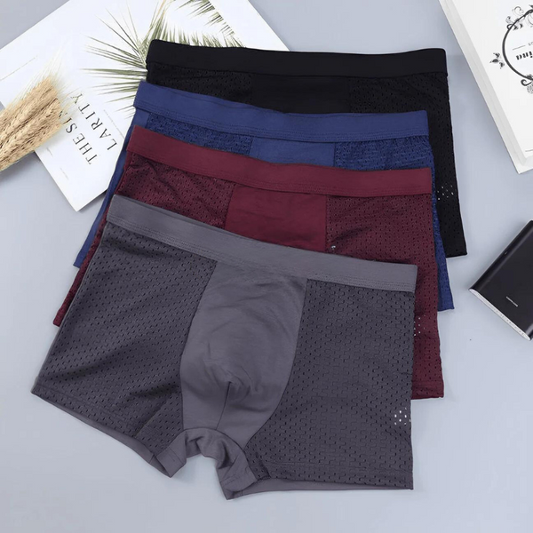 Herren Boxershorts aus Bambusfaser – atmungsaktiv & weich