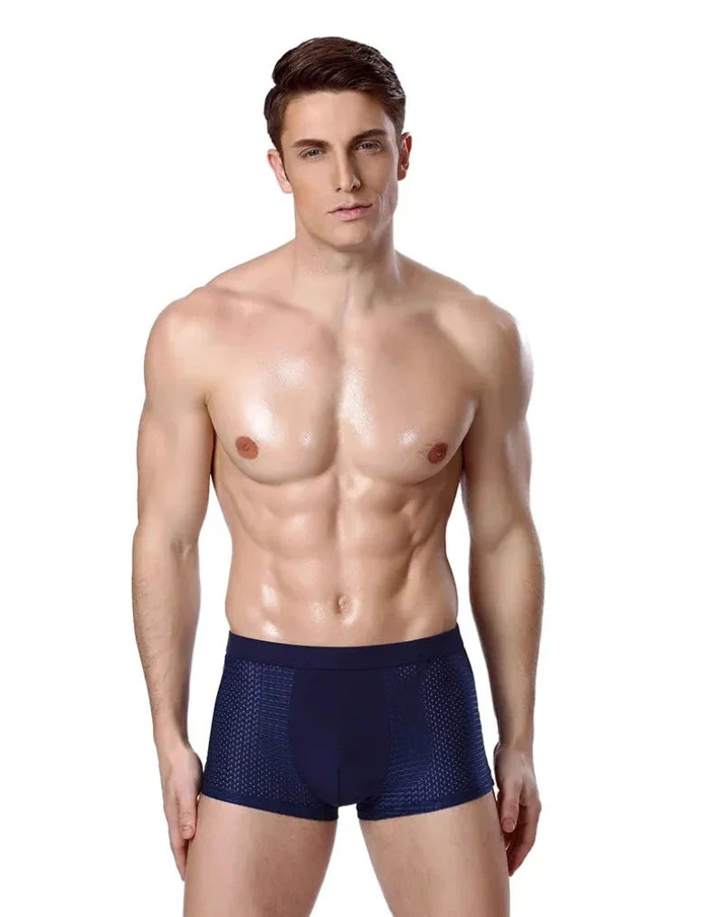 Herren Boxershorts aus Bambusfaser – atmungsaktiv & weich
