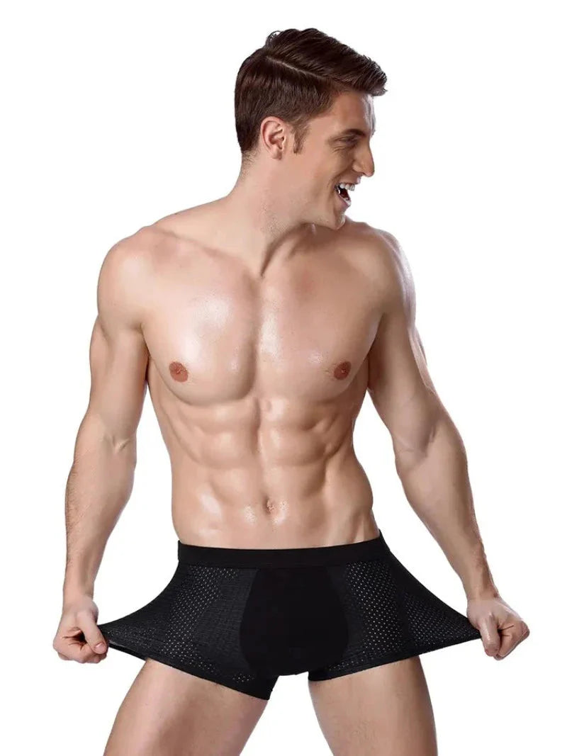 Herren Boxershorts aus Bambusfaser – atmungsaktiv & weich