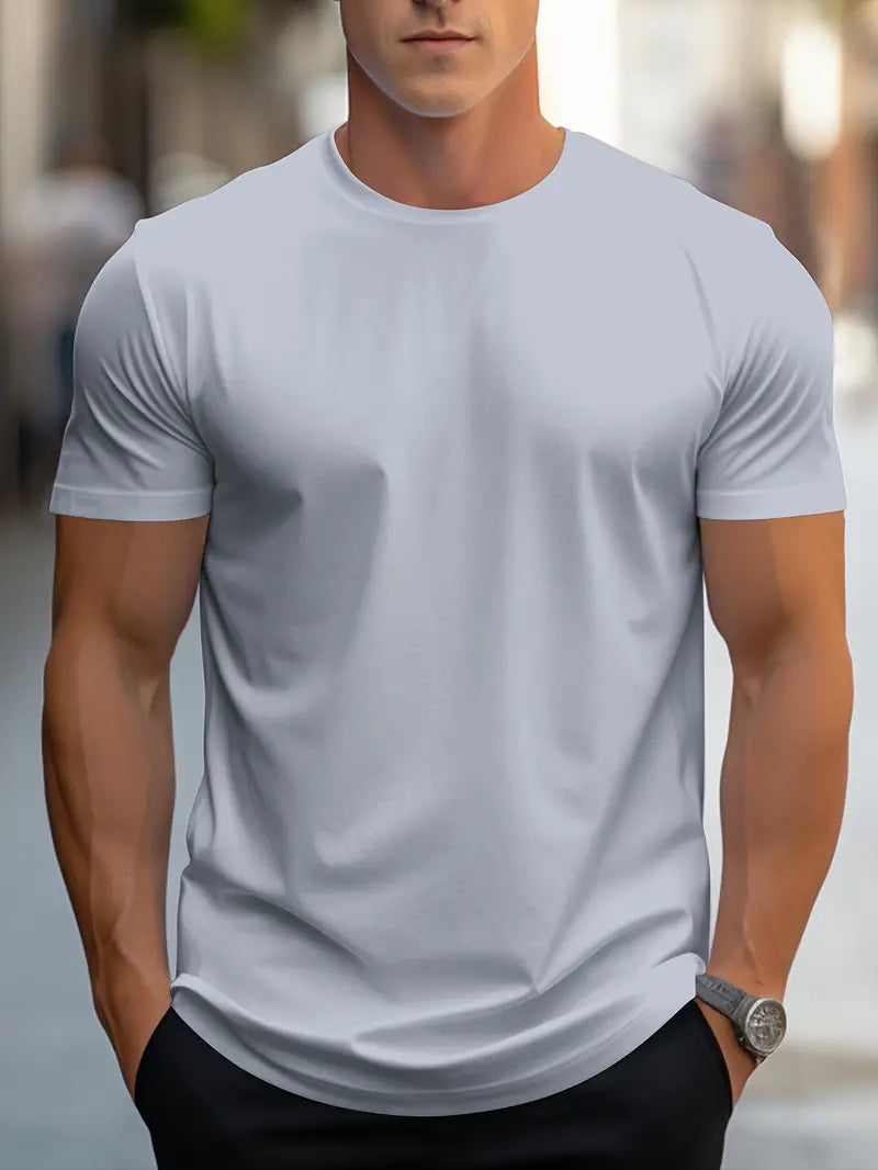 Elegantes Herren T-Shirt Regular Fit Freizeit