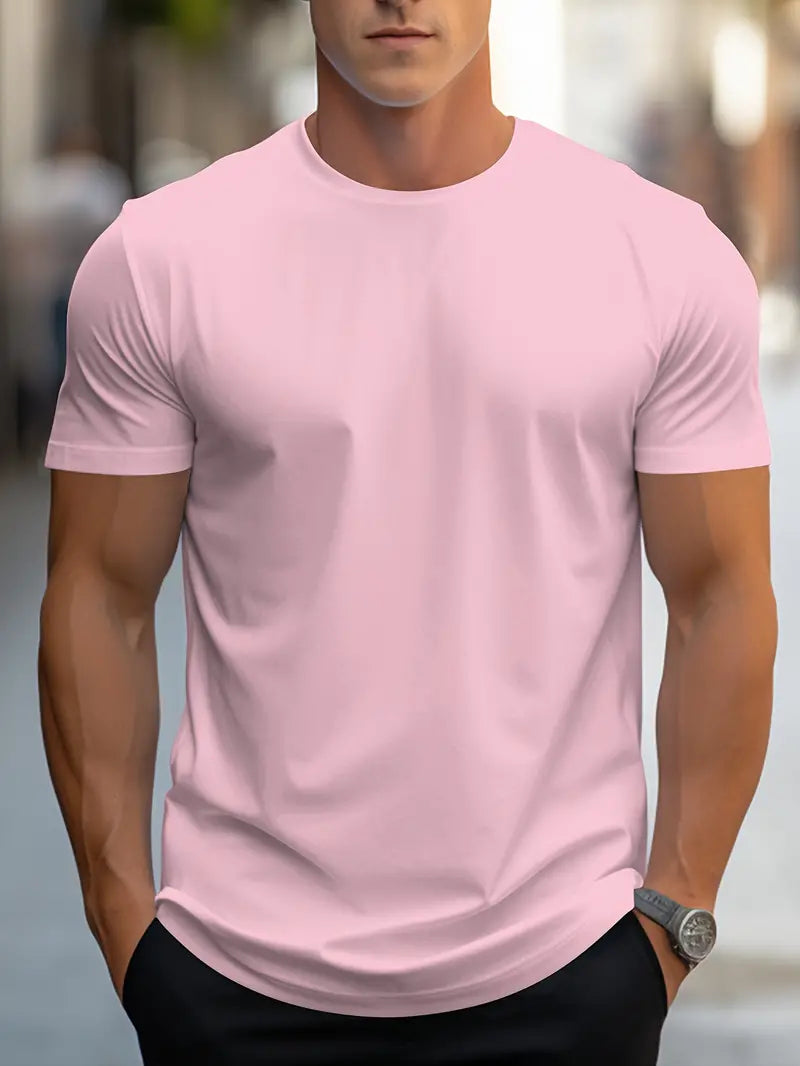 Elegantes Herren T-Shirt Regular Fit Freizeit