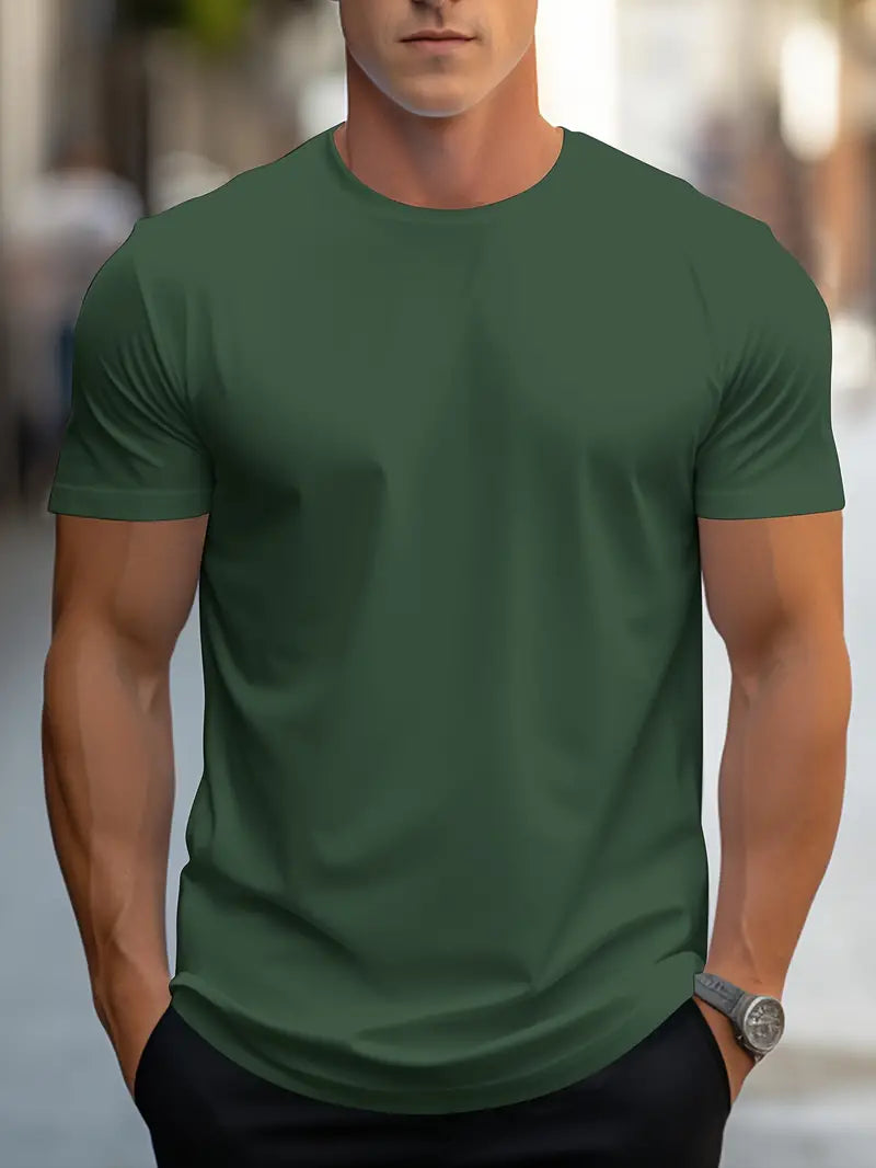 Elegantes Herren T-Shirt Regular Fit Freizeit