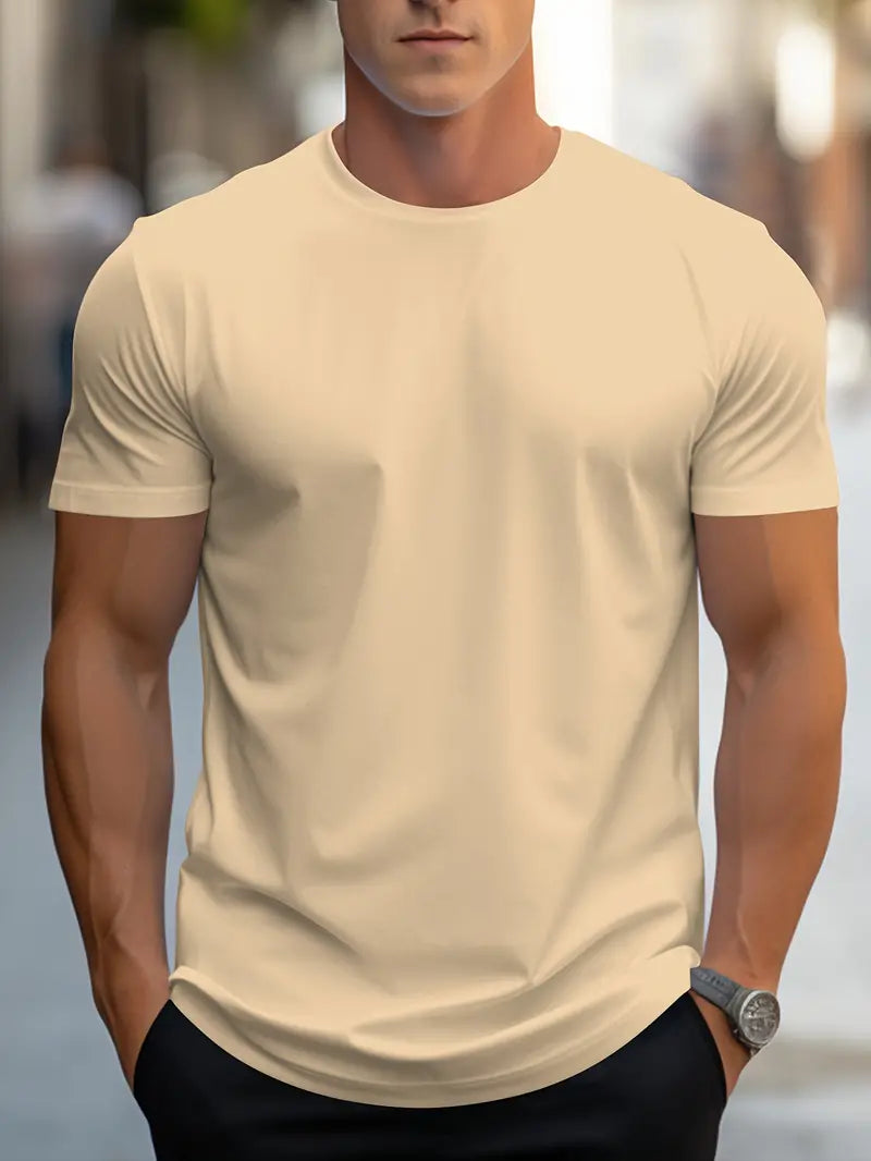 Elegantes Herren T-Shirt Regular Fit Freizeit