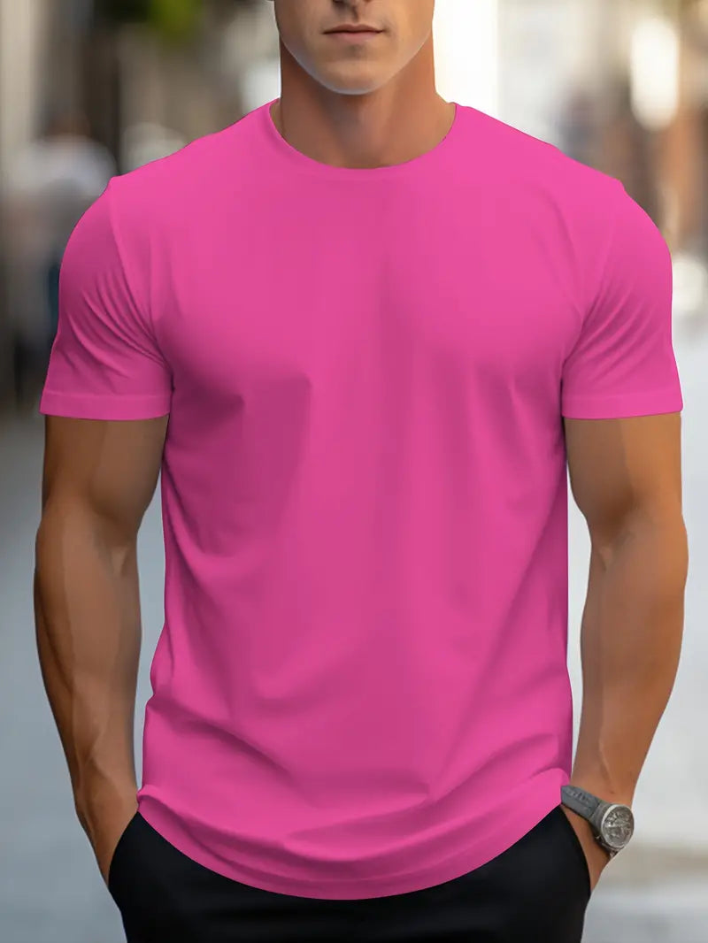 Elegantes Herren T-Shirt Regular Fit Freizeit