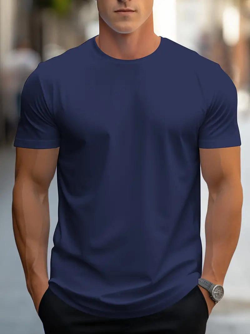 Elegantes Herren T-Shirt Regular Fit Freizeit