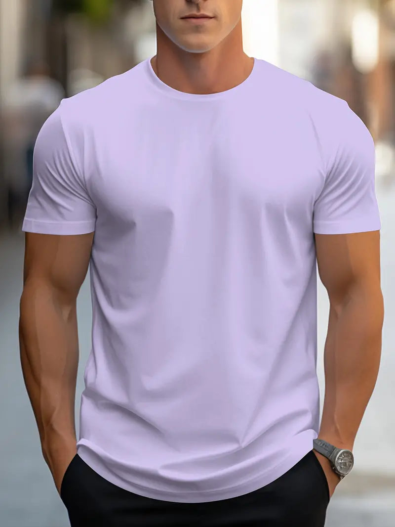 Elegantes Herren T-Shirt Regular Fit Freizeit