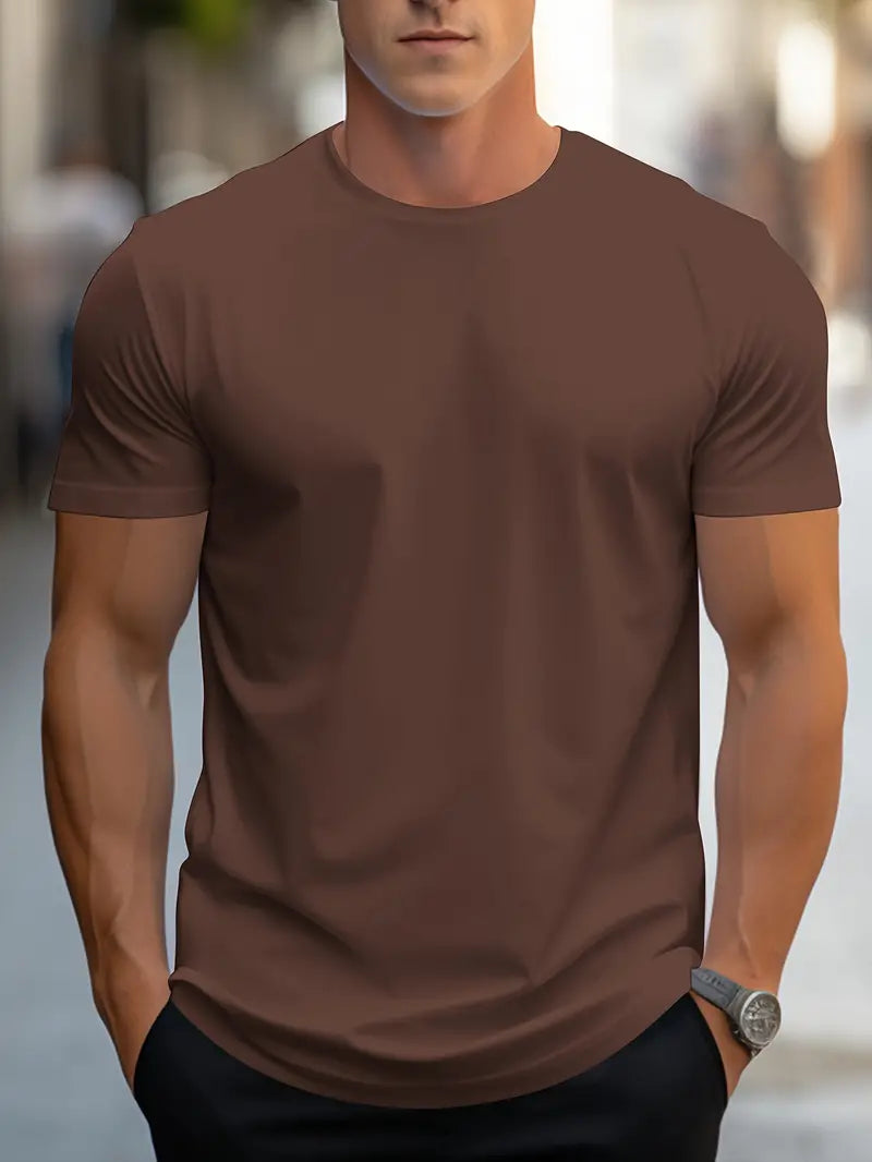 Elegantes Herren T-Shirt Regular Fit Freizeit