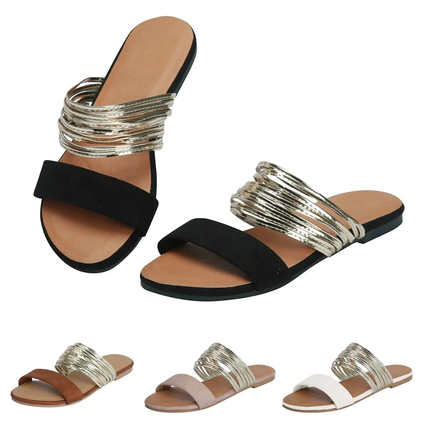 Bequeme Sandalen für Damen – Eleganter Komfort für jeden Tag