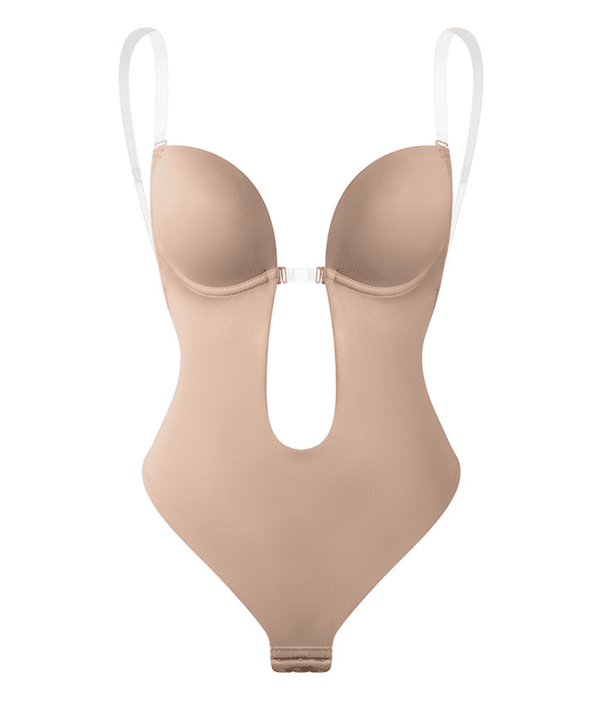 Body Femme Dos Nu Élégant Coupe Ajustée