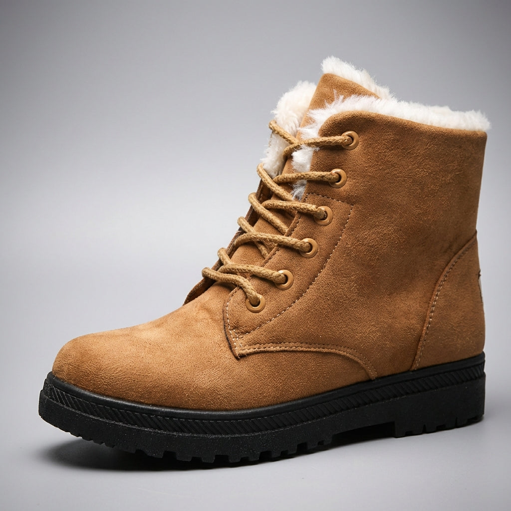 Ankle Boots Damen Vegan Leder Elegant Alltag & Freizeit