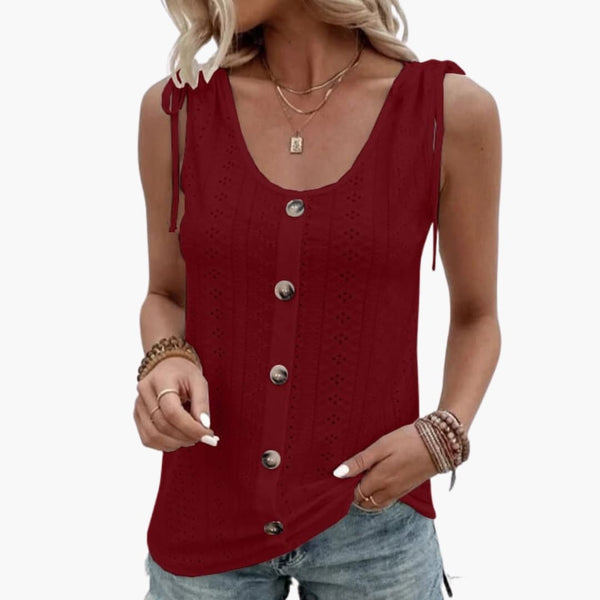 Casual Shirt Lang Damen mit Rundhalsausschnitt und Kurzen Ärmeln