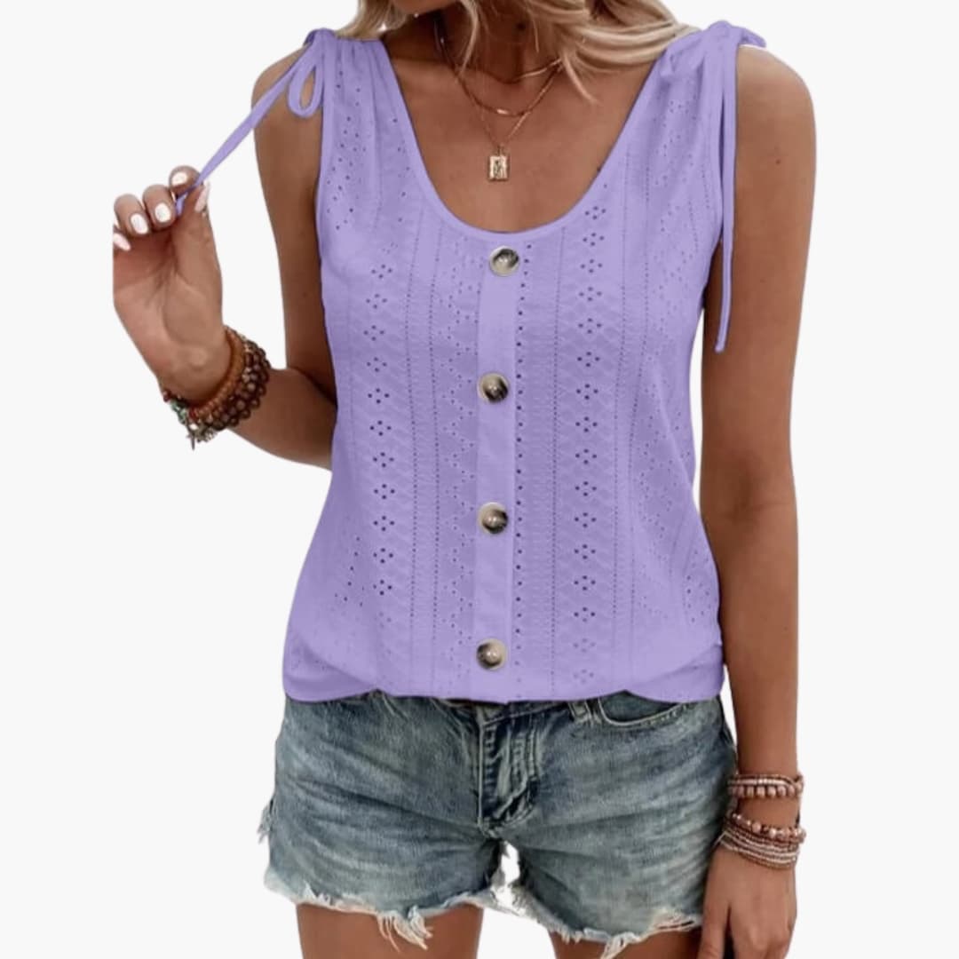 Casual Shirt Lang Damen mit Rundhalsausschnitt und Kurzen Ärmeln 9