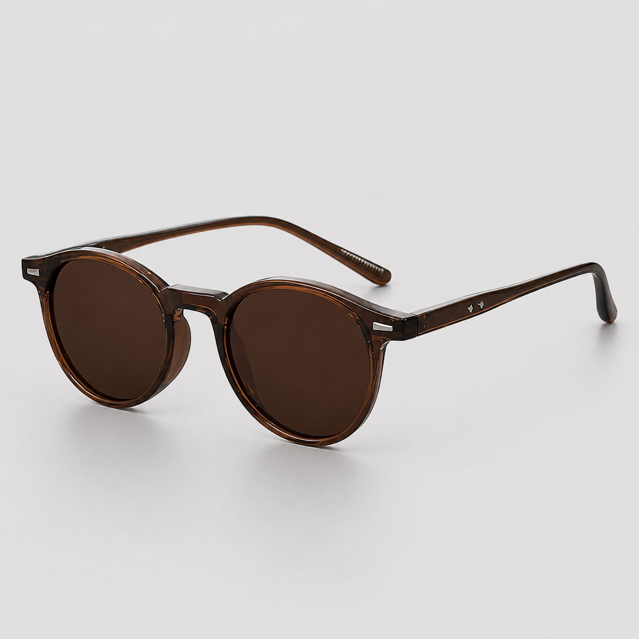 Sonnenbrille Herren Rund Retro Vollrand Outdoor