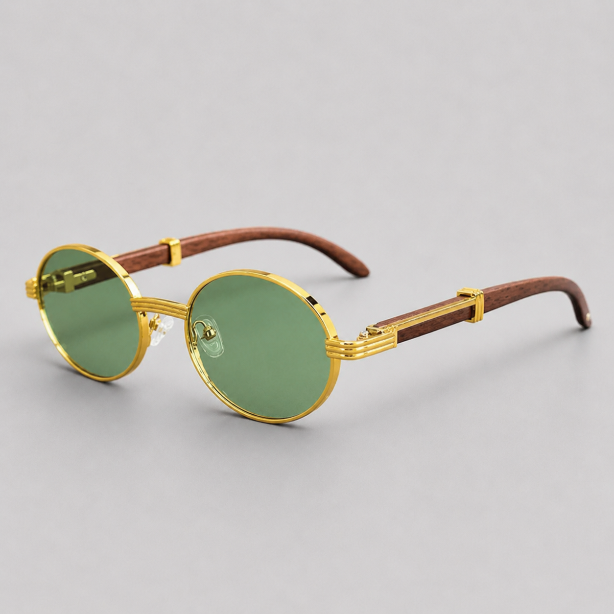 Sonnenbrille Herren Rund Metall Freizeit & Sommer