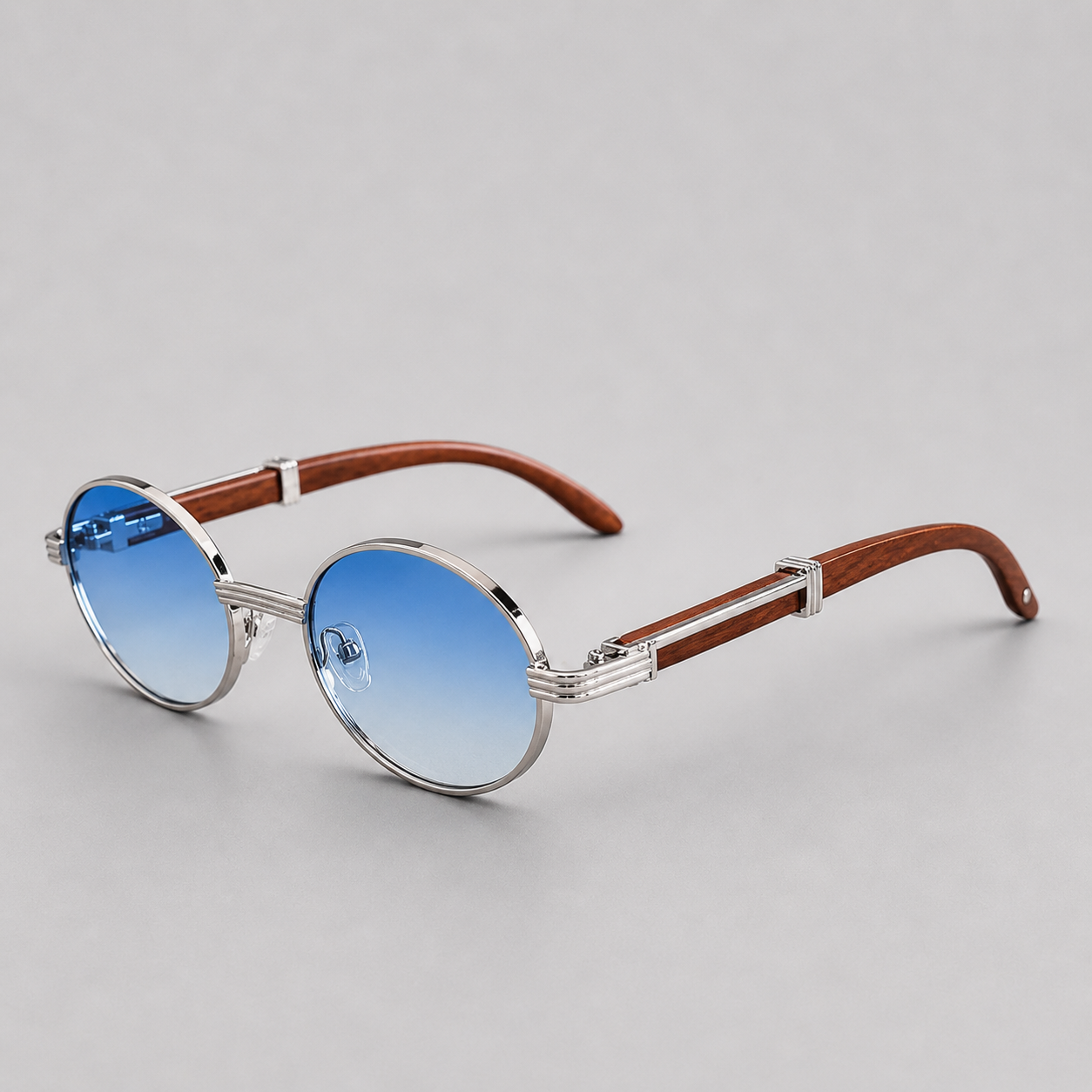 Sonnenbrille Herren Rund Metall Freizeit & Sommer