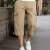 Cargo 3/4 Hose Herren Relaxed Fit | Viele Taschen, Bequem & Ideal für die Freizeit