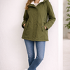 Lange Winterjacke Mit Kapuze & Futter
