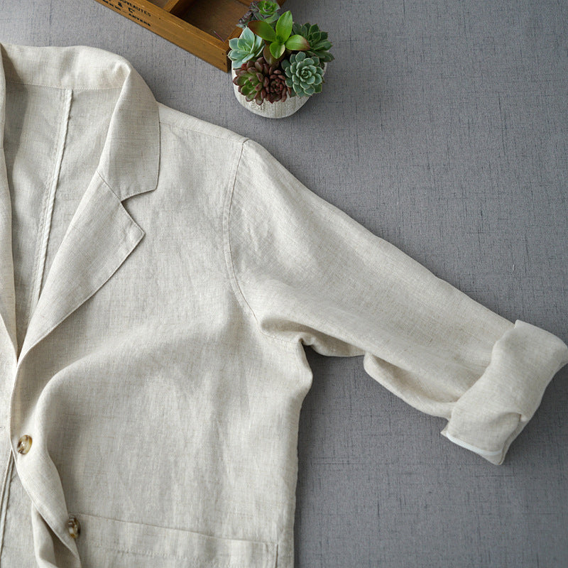 Damen Stoffblazer Relaxed Fit Freizeit Elegant