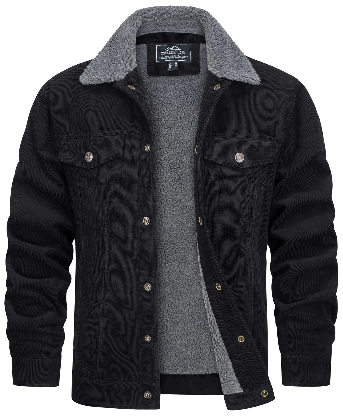 Manfred I Winterjacke Herren Regular Fit Freizeit Outdoor