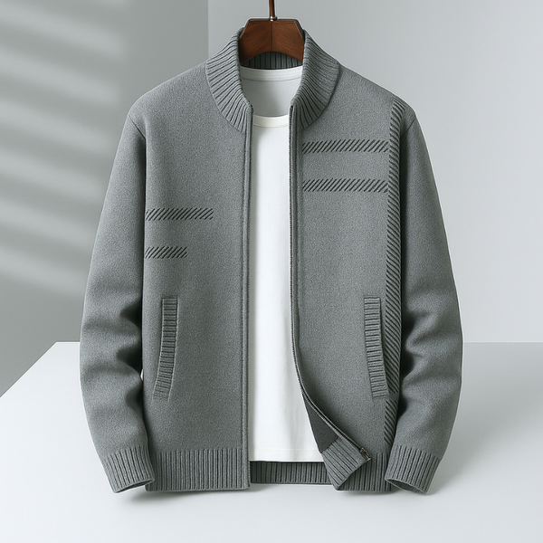 Cristiano Herrenjacke mit Reißverschluss – Bequeme Jacke im eleganten Design