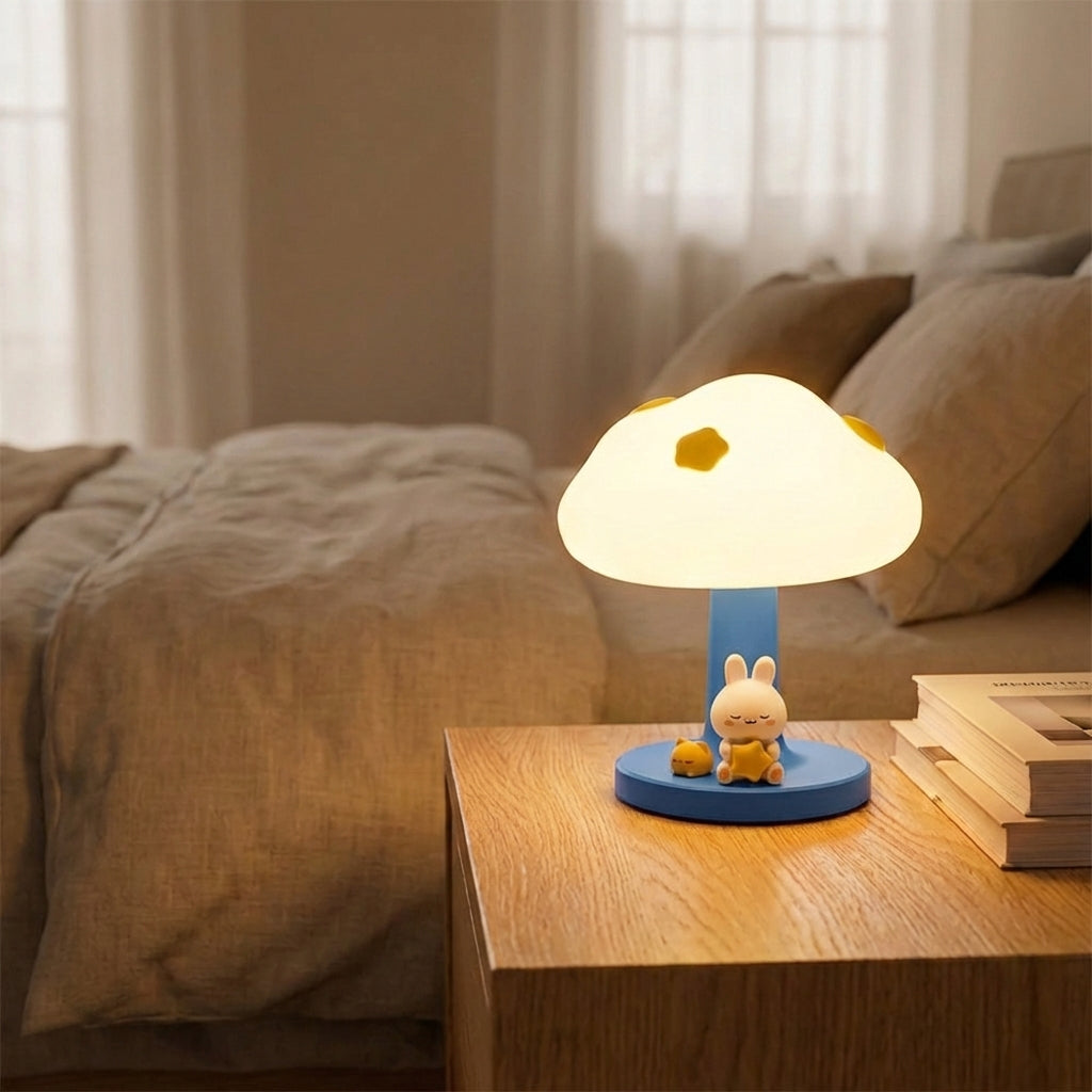 Nachttischlampe Dekorativ Kabellos Warmes Licht Wohnzimmer & Kinderzimmer