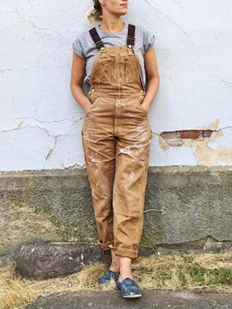 Damen-Overall, Arbeitskleidung, Latzhose | Freizeit 2