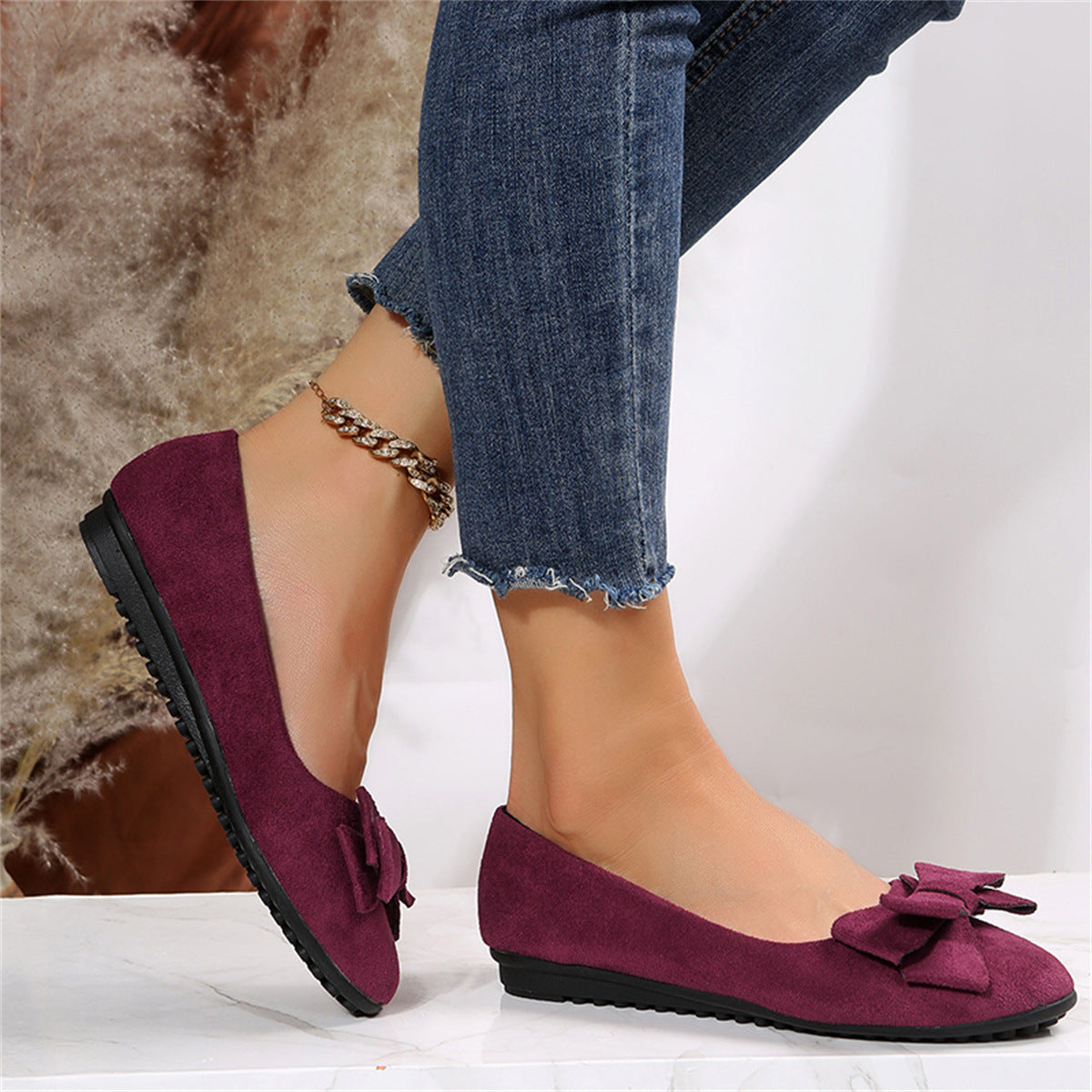 Damen Orthopädische Wildleder Komfortschuhe für Alltag & Arbeit 6