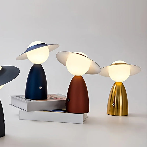 LED Tischlampe Modern Wohnzimmer Drahtloses Laden