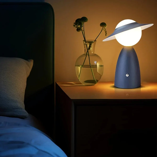 LED Tischlampe Modern Wohnzimmer Drahtloses Laden