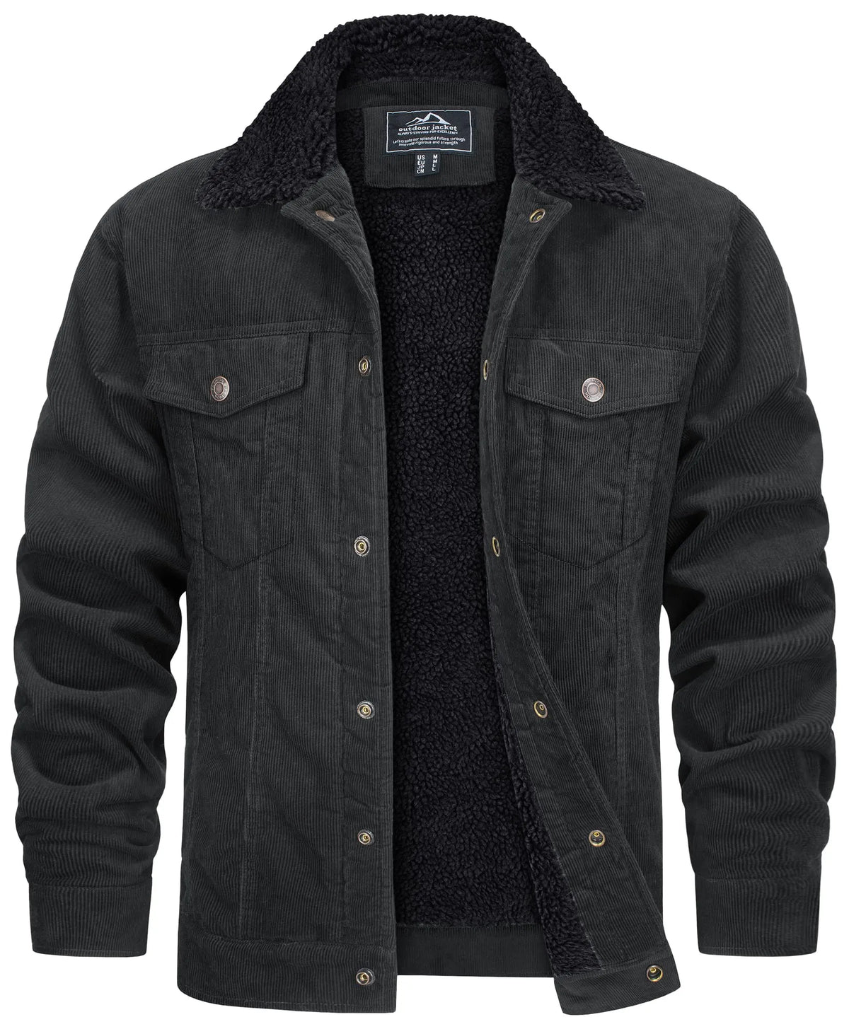 Manfred I Winterjacke Herren Regular Fit Freizeit Outdoor