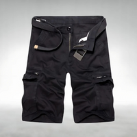 Edmund Short cargo fiable avec ceinture et poches pour homme
