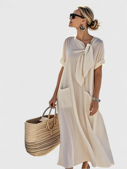 Sommerkleid Damen Maxi Regular Fit Freizeit Strand