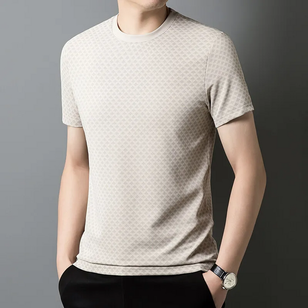 Figurbetontes Shirt Lang Damen mit Waffelstrickstruktur für Alltag und Sport