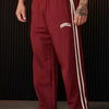 Herren Sporthose mit Seitenstreifen | Freizeitmodell mit Reißverschlusstaschen