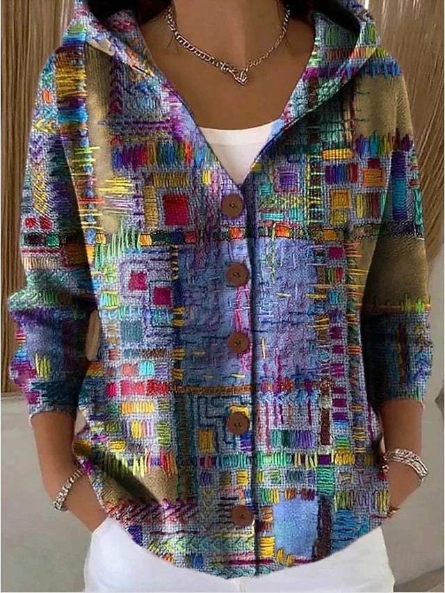 Gemütlicher Langer Cardigan Damen aus Weichem Stoff mit Vielseitigem Design | Ideal für Stil und Komfort 0